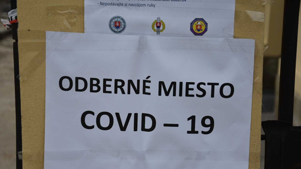 Testovanie vo Svidníku.