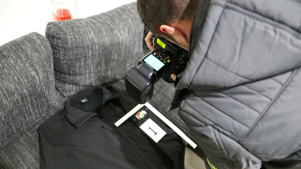 Policajný zásah NAKA v Dunajskej Strede.