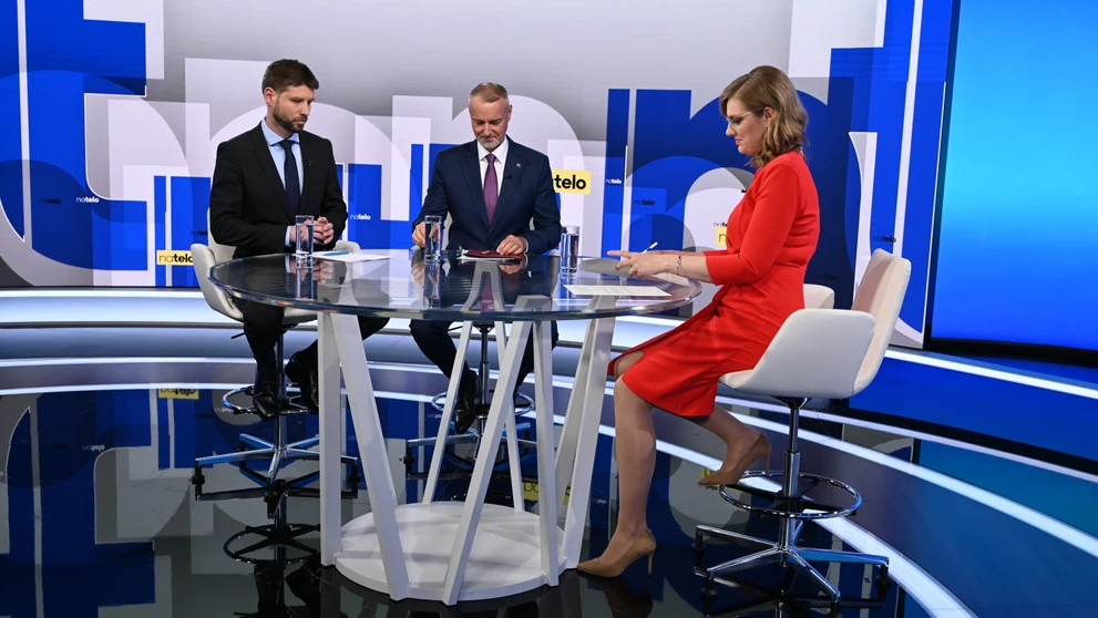 Hosťami relácie Na telo boli Richard Raši a Michal Šimečka