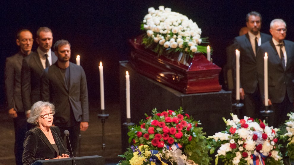 Posledná rozlúčka s legendárnym hercom Stanom Dančiakom.