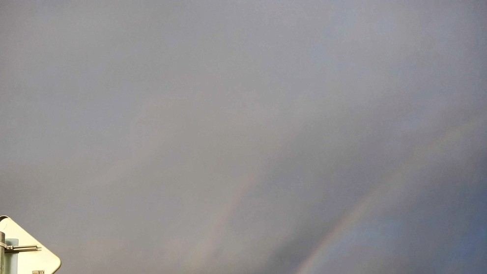 Dvojitá dúha nad Stupavou