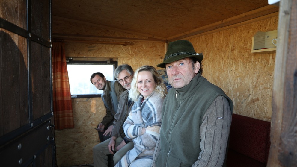 Zľava Alexander Bárta, Boris Farkaš, Michaela Čobejová a Ady Hajdu