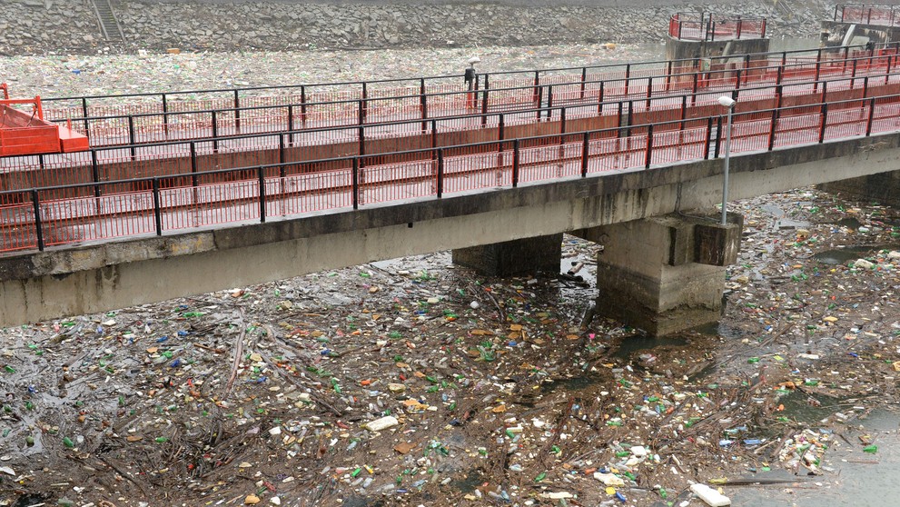 Vodná nádrž Ružín.