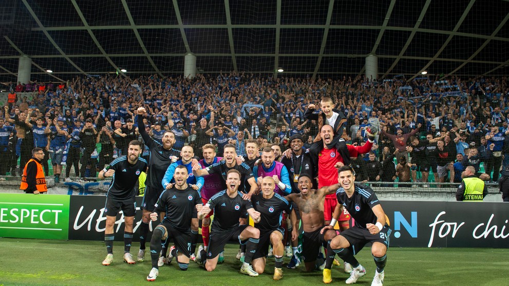 NK Olimpija Ľubľana - ŠK Slovan Bratislava.