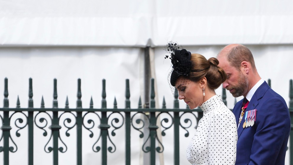 Princ William a princezná Kate pri príležitosti 80. výročia konca druhej svetovej vojny