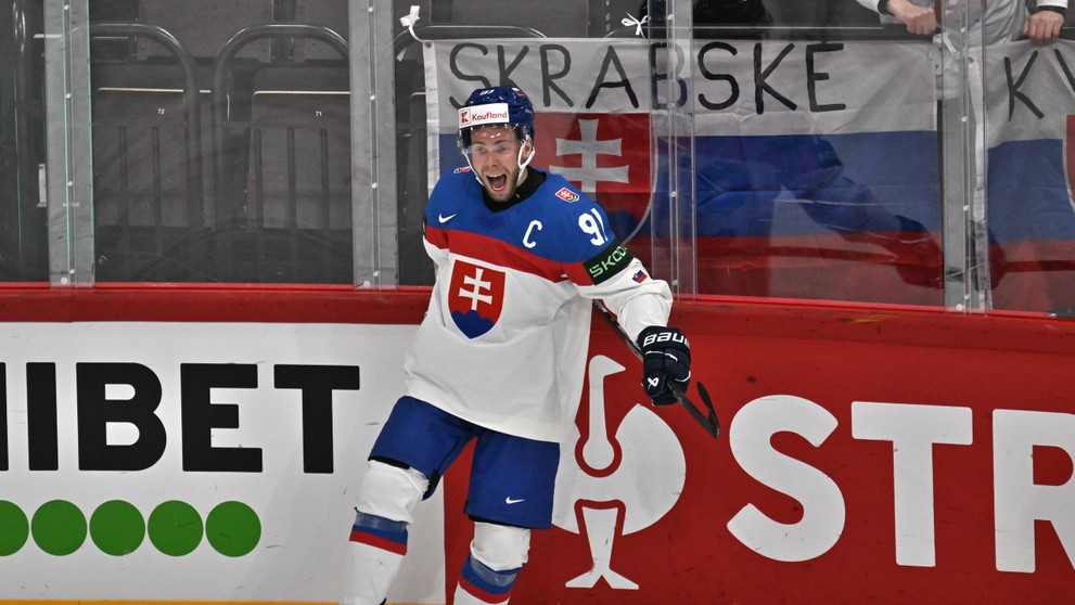 Slovensko - Rakúsko (MS v hokeji 2025)