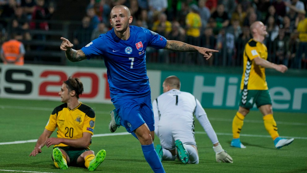 Slovenskí futbalisti vyhrali v kvalifikácii o postup na MS 2018