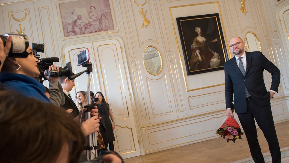 Richard Sulík čaká na stretnutie s prezidentkou SR Zuzanou Čaputovou k výsledkom volieb (3.3.2020)