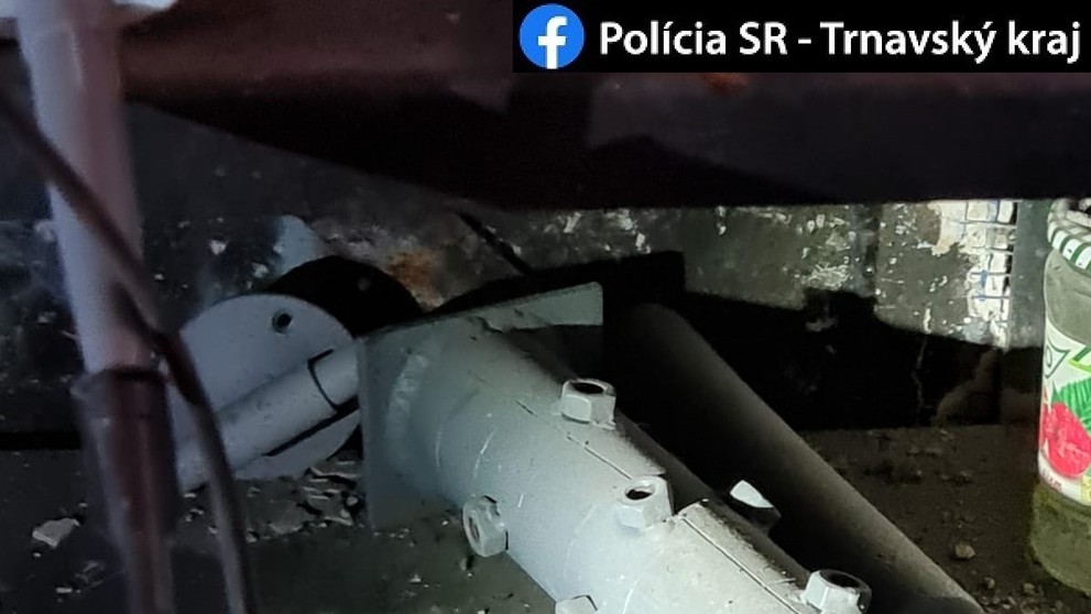 Podomácky vyrobený výbušný systém.