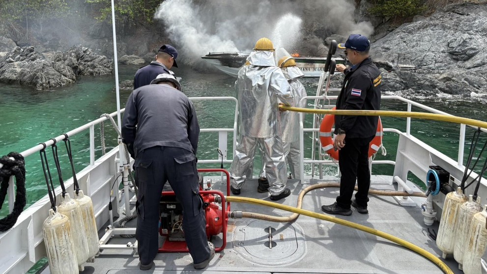 Rýchlostný čln v Thajsku vybuchol