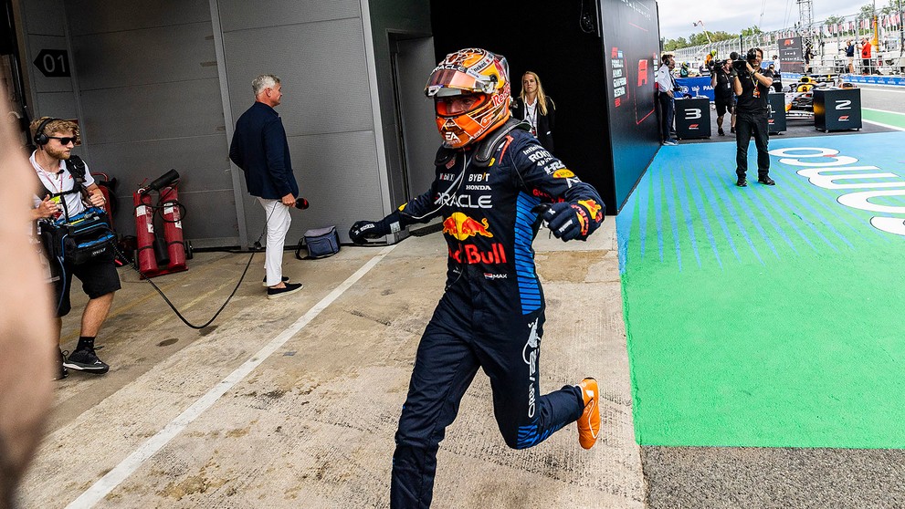 Max Verstappen oslavoval v Španielsku ďalšie víťazstvo.