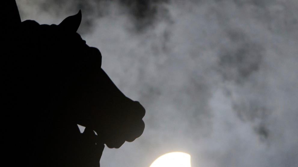 Čiastočné zatmenie Slnka z Ruska