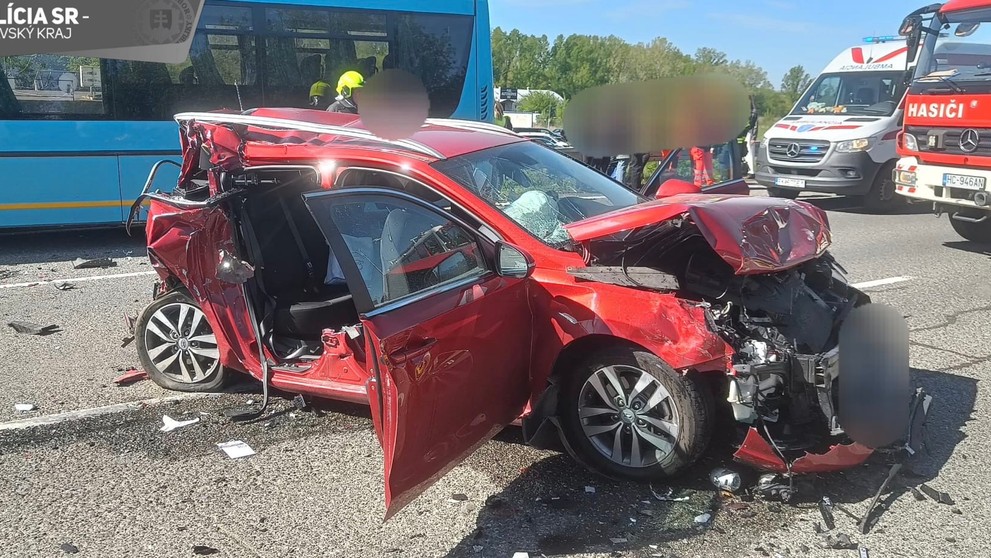 Nehoda pri Piešťanoch