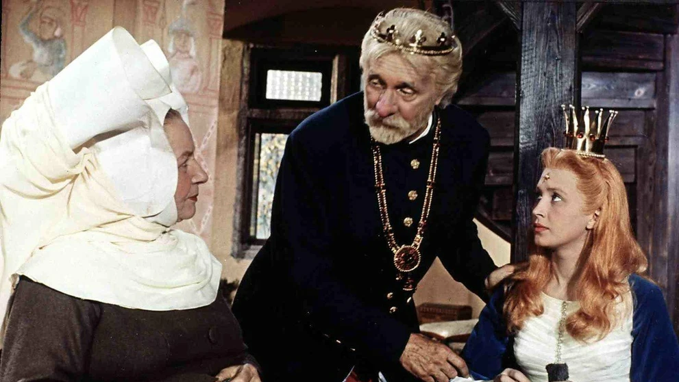 Záber z rozprávky Princezná so zlatou hiezdou na čele