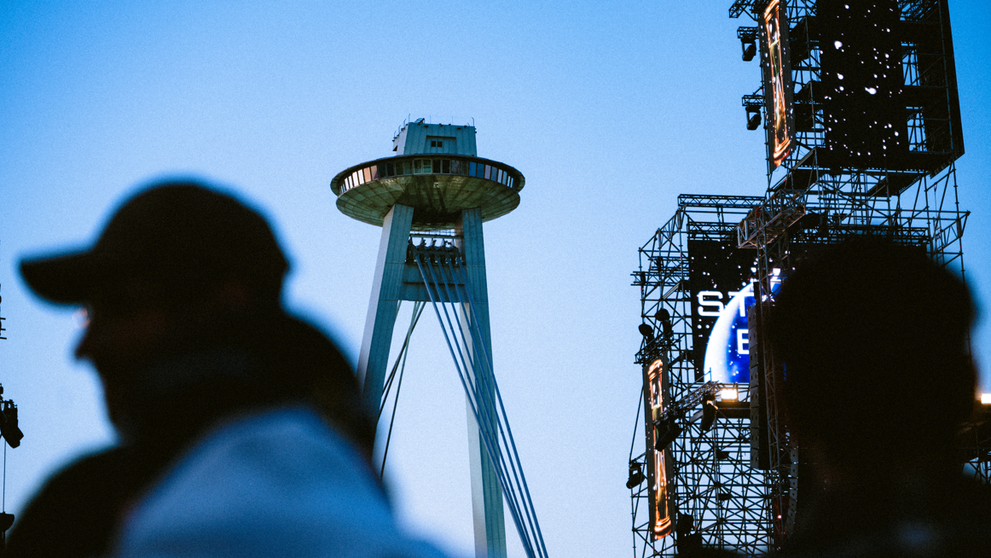 Veľkolepý koncert počas festivalu Starmus.