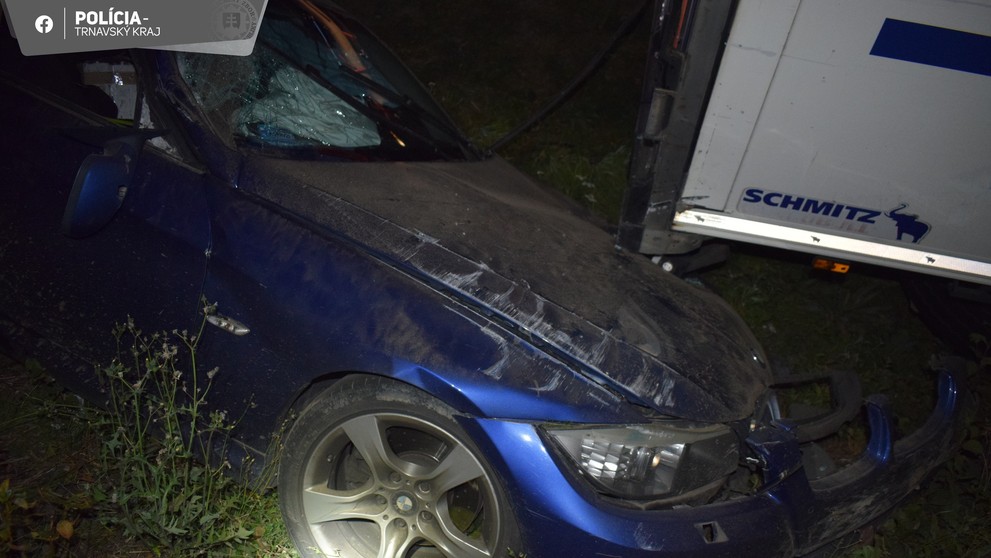 Nehoda cudzincov na diaľnici D1 v smere do Bratislavy
