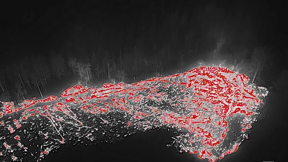 Rozsiahly požiar na Kysuciach.