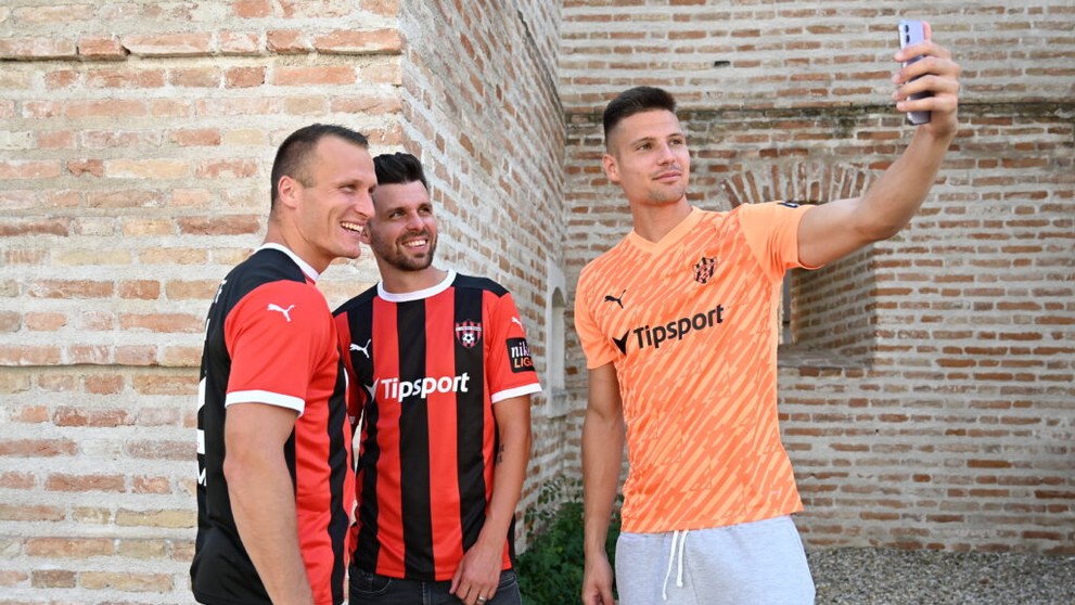 Nové dresy Spartaka Trnava.