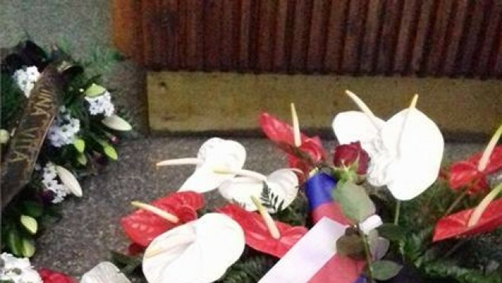 Z poslednej rozlúčky s Věrou Špinarovou.