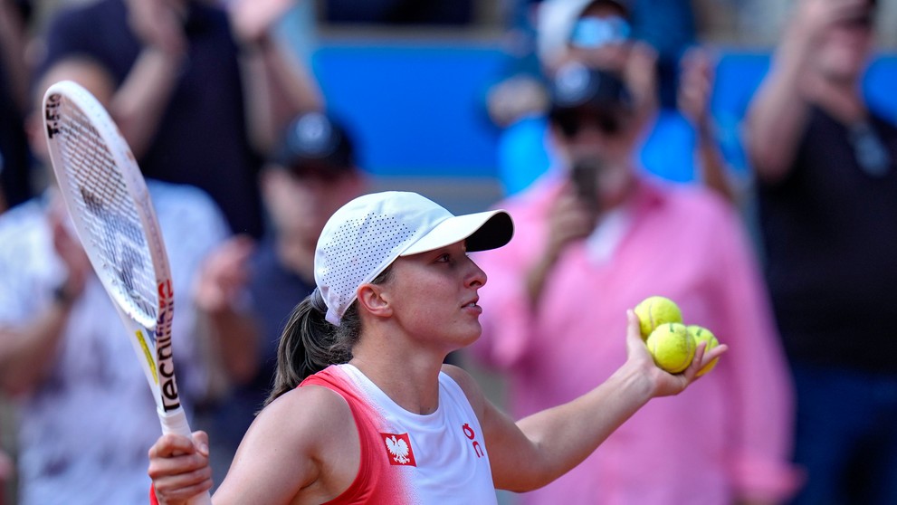 Súboj o bronz Anna Karolína Schiedlová - Iga Swiateková.