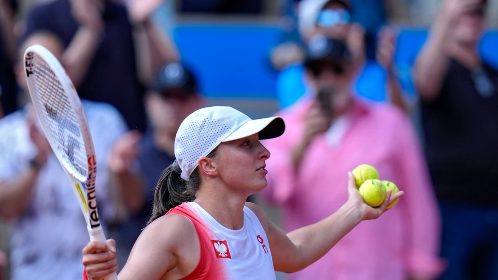 Súboj o bronz Anna Karolína Schiedlová - Iga Swiateková.