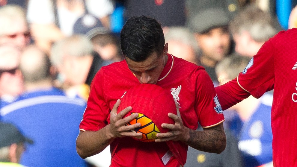 Philippe Coutinho na archívnej snímke.