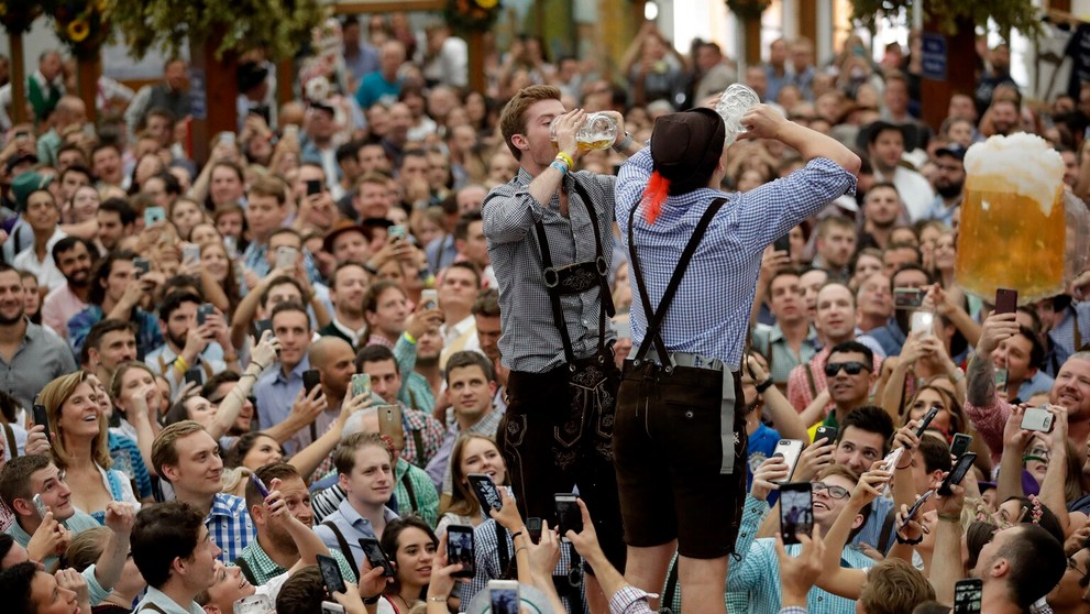 Otvorenie Oktoberfestu.