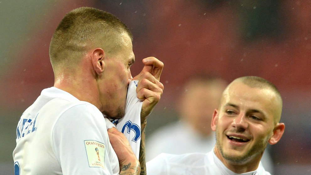 Snímka zo zápasu Slovensko - Litva