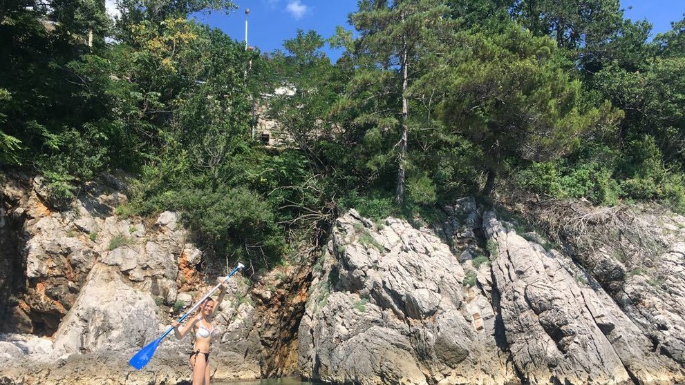 Markizácka redaktorka na dovolenke.