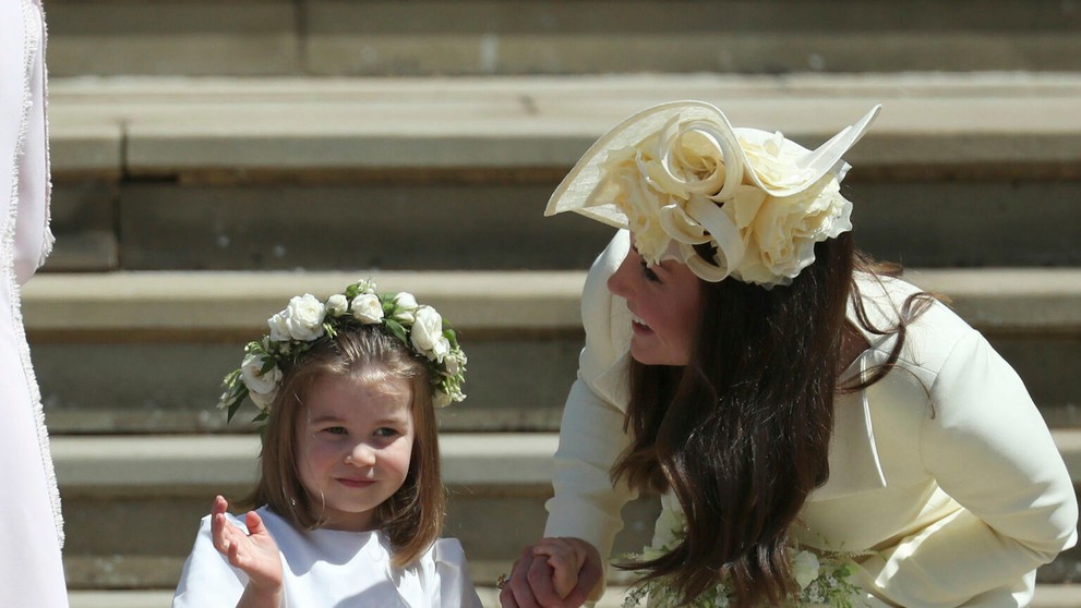 Kate Middleton a princezná Charlotte