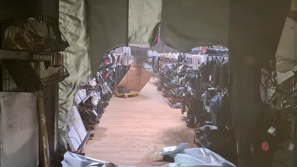 Požiar v obchodnom centre v Žiline.