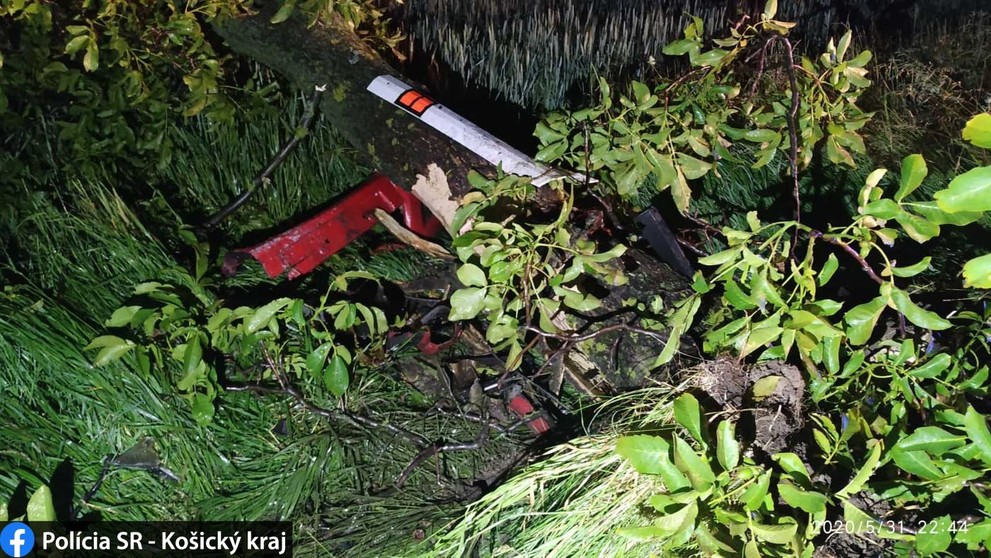 Nehoda v Sobranciach.