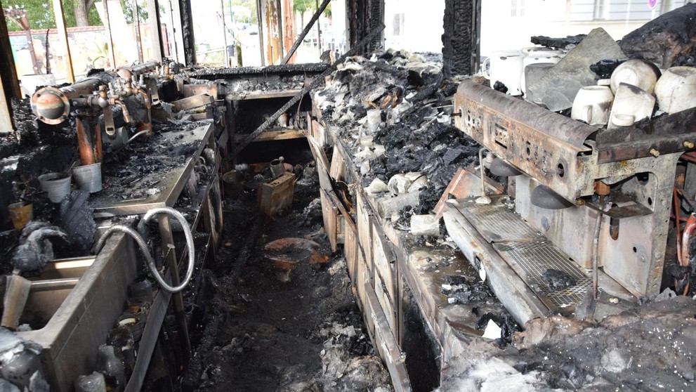 Pláž Staré Mesto vyhorela.