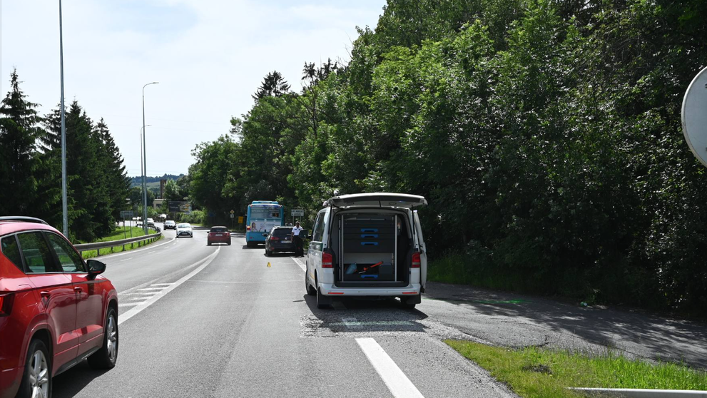 Nehoda pri Liptovskom Mikuláši.