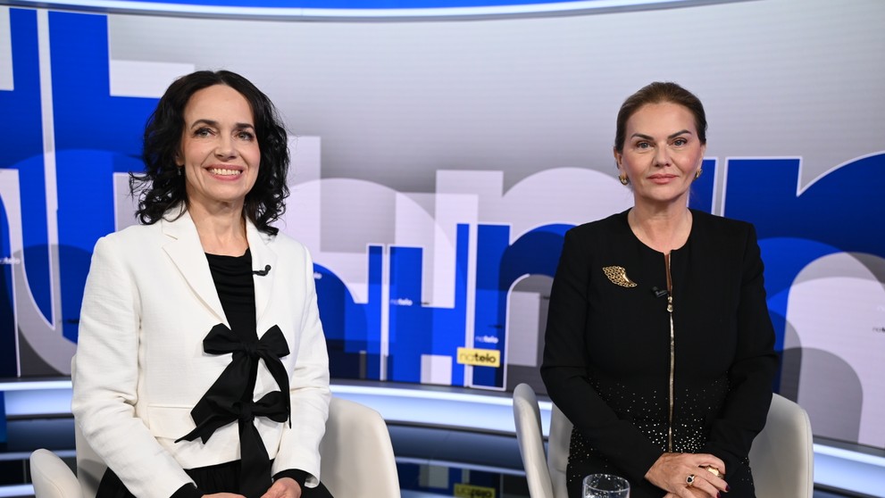 Hosťami relácie Na telo boli Monika Beňová (Smer-SD) a Miriam Lexmann (KDH)