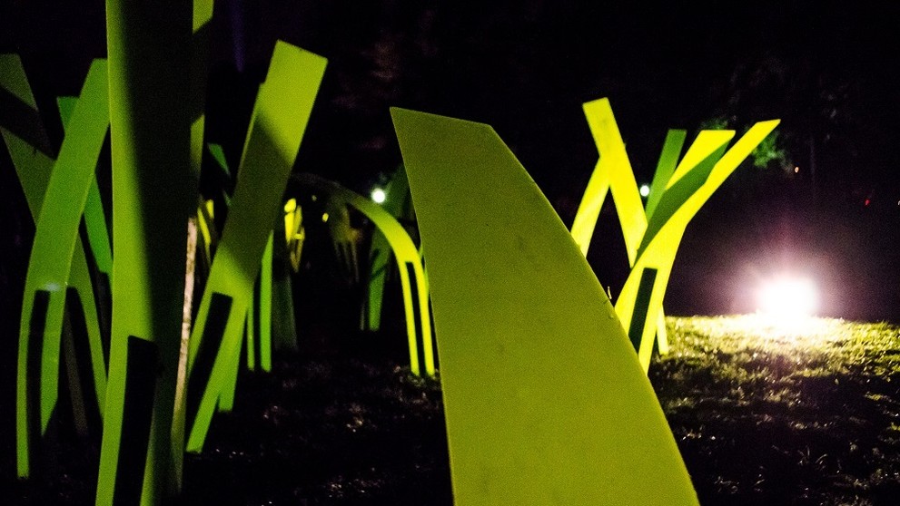 Mechanické pole v Medickej záhrade.