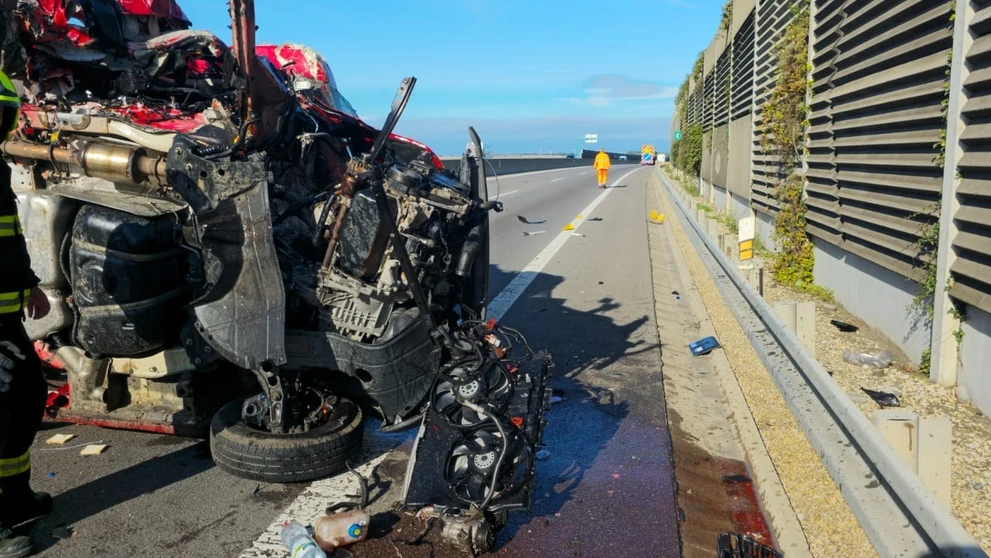 Vážna nehoda na R1 smerom na Trnavu.