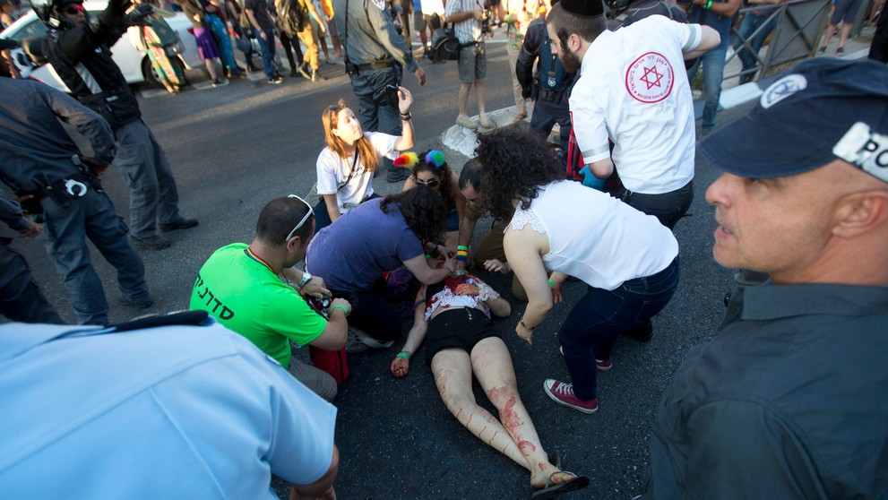 Ultraordodoxný žid pobodal účastníkov pochodu homosexuálov