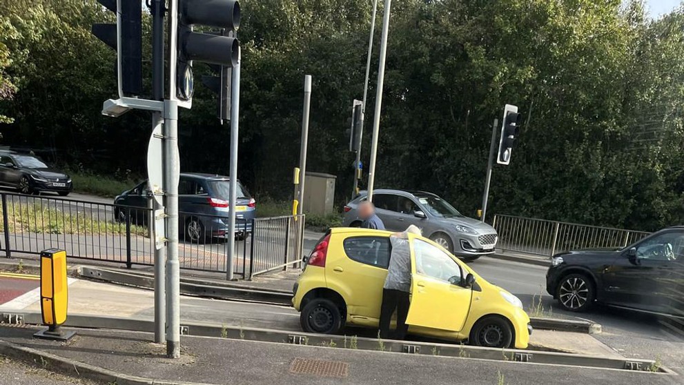 Pasca na nezodpovedných vodičov.