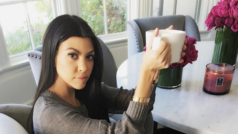 Kourtney Kardashian.