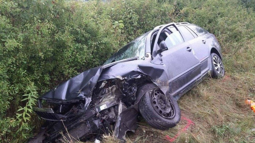 Čelná zrážka na východe Slovenska.