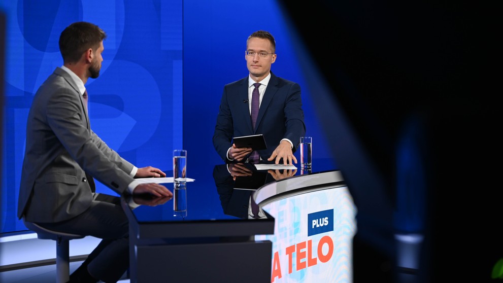 Michal Šimečka v relácii Na telo plus.