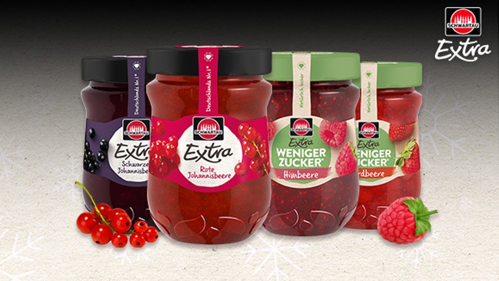 Prémiové džemy Schwartau.