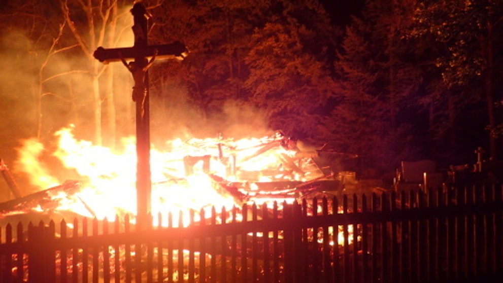 V Třinci zhorel kostol zo 16. storočia.