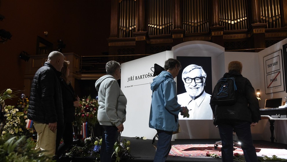 Posledná rozlúčka s Jiřím Bartoškom
