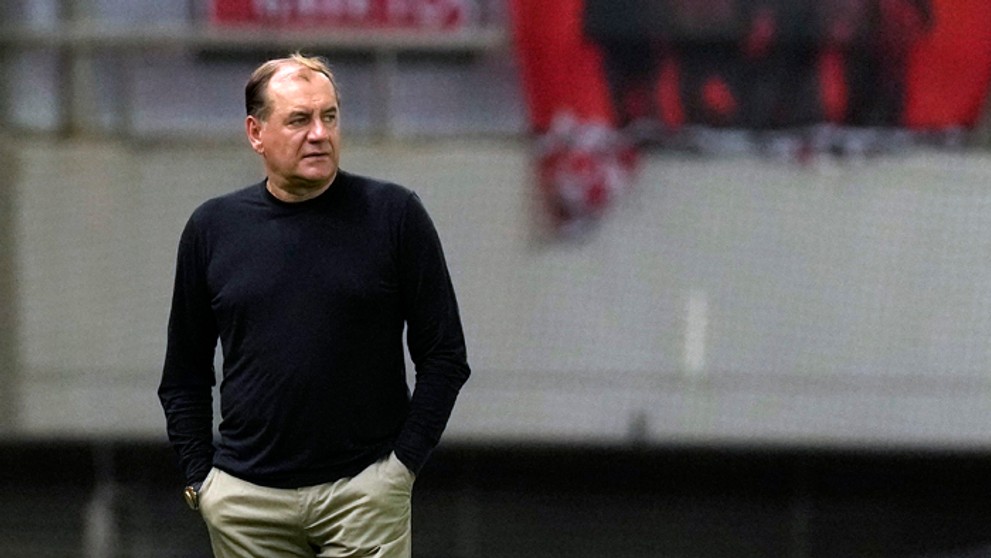 Tréner Slovana Vladimír Weiss st.