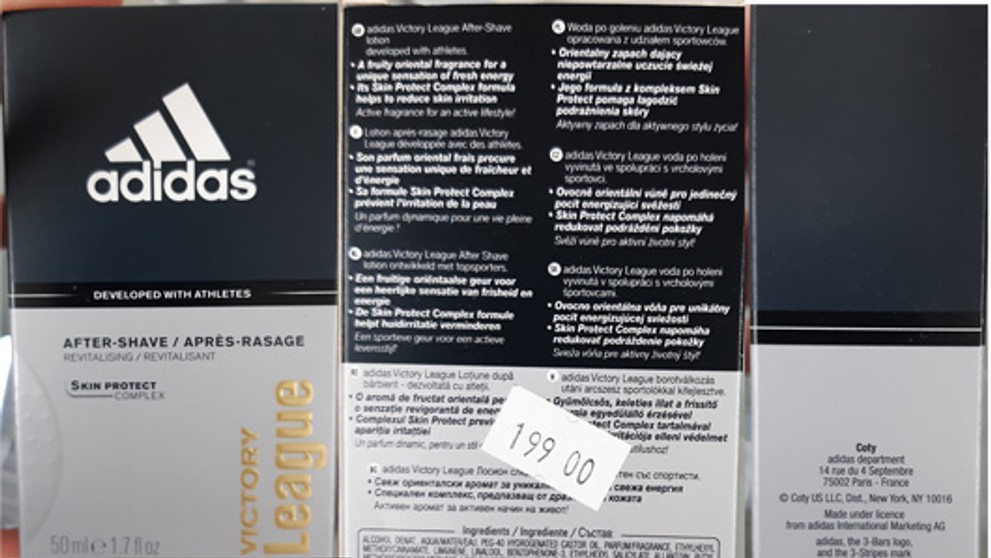 Adidas AFTER-SHAVE REVITALASING VICTORY LEAGUE – voda po holení