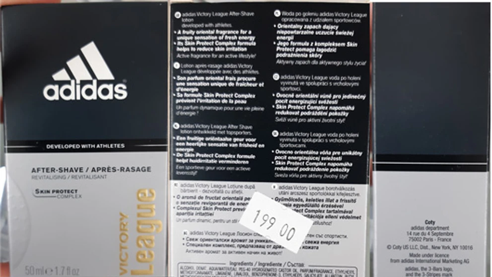 Adidas AFTER-SHAVE REVITALASING VICTORY LEAGUE – voda po holení