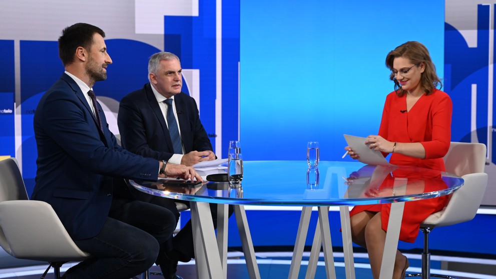 Hosťami relácie Na telo boli Roman Michelko a Marián Viskupič