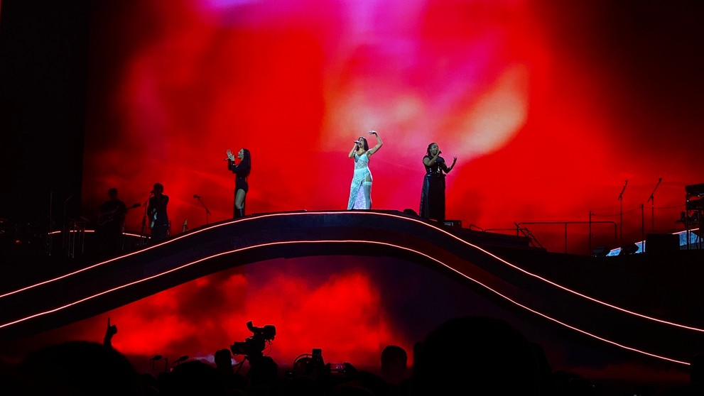 Dua Lipa v O2 arene v Prahe 28. mája 2025